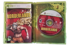 Borderlands Xbox 360 Complete Game Instruction Booklet Case Complete
