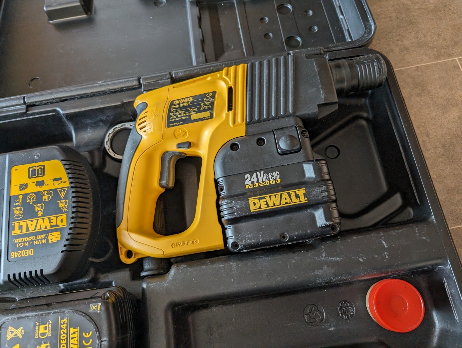 dewalt sds hammer drill 24v eBay