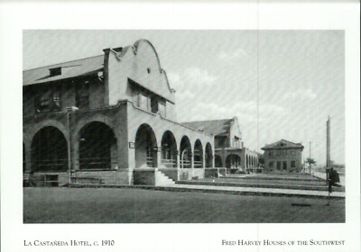 *NM Postcard-''La Castaneda Hotel, 1910''  *Fred Harvey Houses {G168-S1}