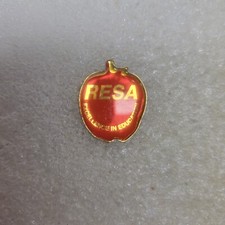 RESA Excellence in Education Enamel Lapel Hat Pin Union Made in USA