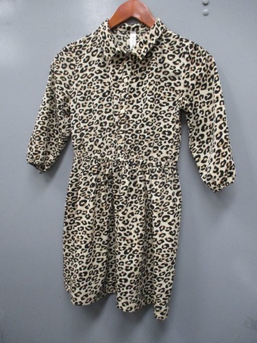 Cherokee Girls Dress Size L ( 11 - 12 ) Leopard Print Long Sleeve Girls Dress - Picture 2 of 10