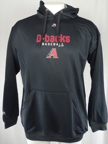 Felpa con cappuccio pullover uomo Arizona Diamondbacks MLB Majestic - Foto 1 di 5