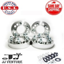 4pc Wheel Spacer Adapters 5x4.5114.3mm 5x4.75120mm To 5x135mm 1.25 Chrome