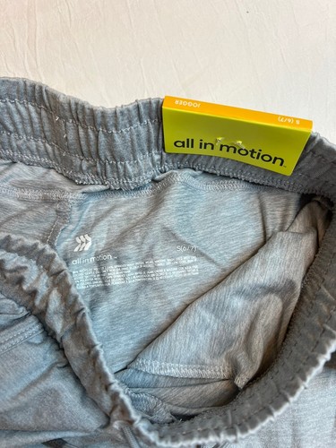 Girls' Soft Stretch Jogger Pants; All in Motion Gray S 6/7 - Picture 4 of 8