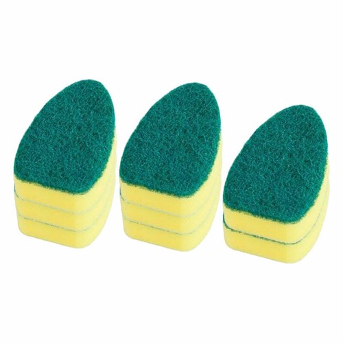 DISHMATIC REFILL SPONGES REPLACEMENT HEADS WASHING UP KITCHEN BRUSH 8