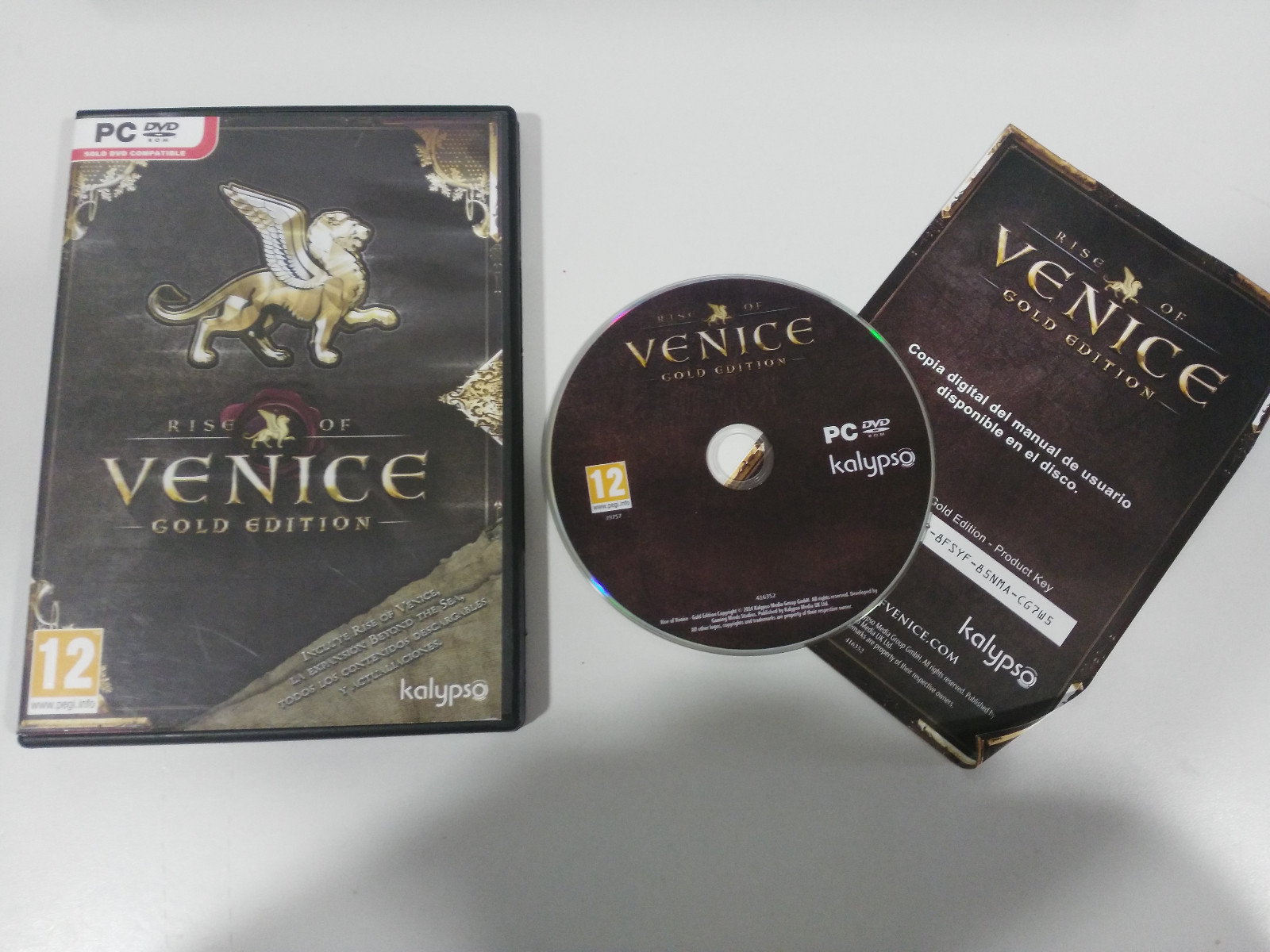 Rise Of Venice Gold Edition + Expansion Juego PC DVD-ROM In Spanish Kalypso - AM