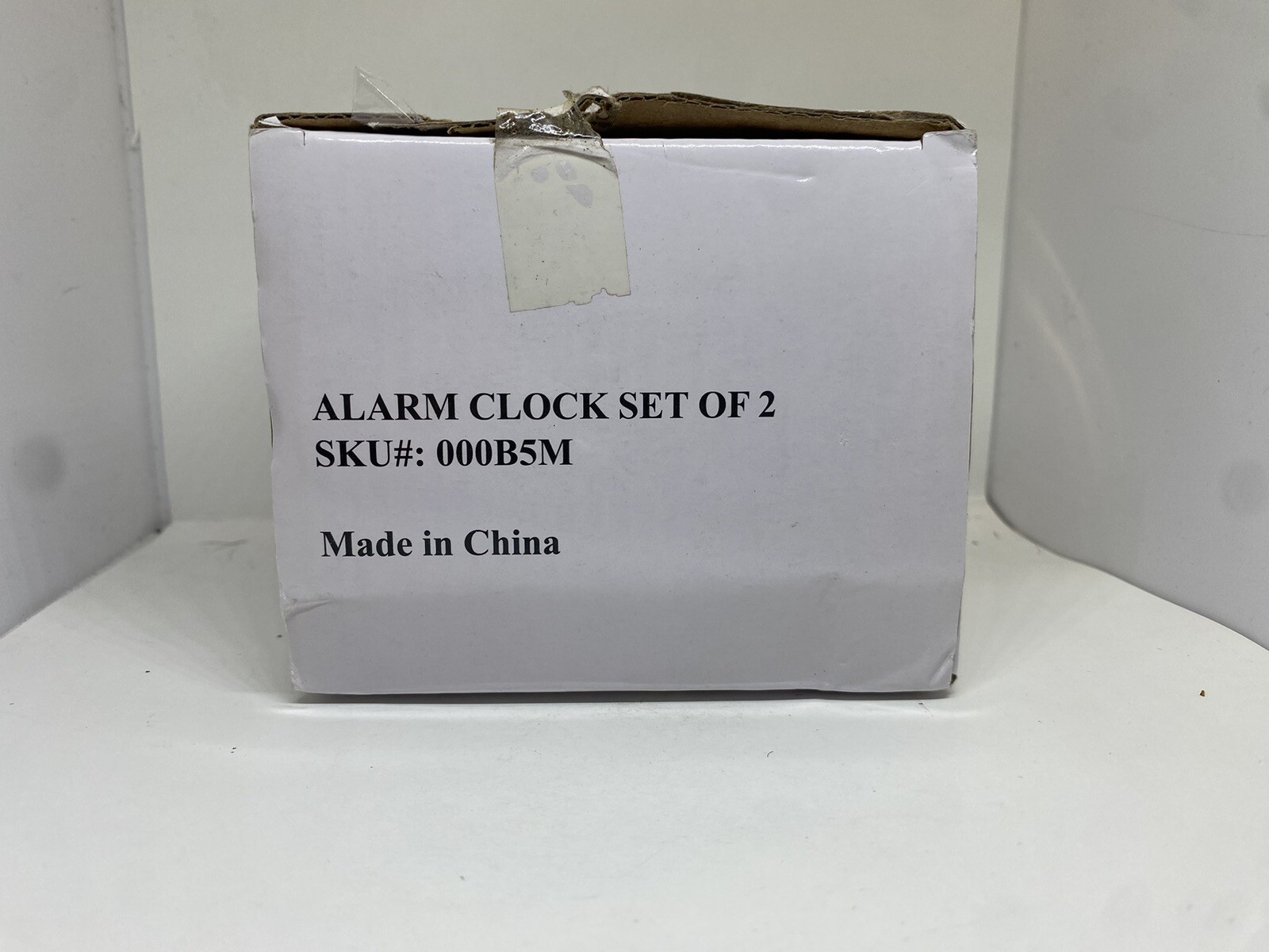 Alarm Clock • Gold • Set Of 2