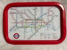 Vintage London Underground Metal Souvenir Tray ~ Limited Edition Urban Charm