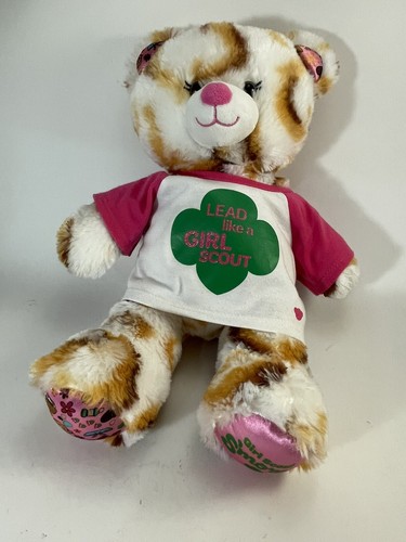 Build A Bear 15" Girl Scout S’mores Bear Stuffed Plush With Tshirt - Picture 2 of 8