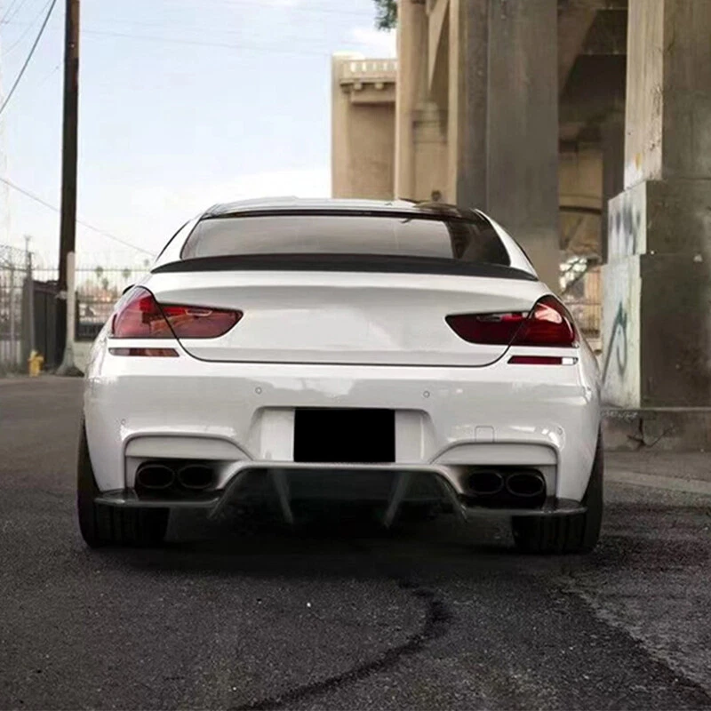 Спойлер крыло закраина багажника из настоящего углерода для BMW F06 F13 640i 650i M6 12-19 - Изображение 2 из 4