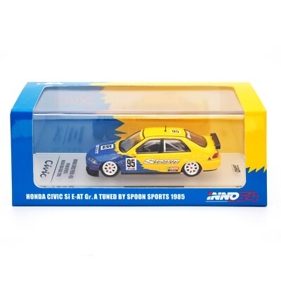 イノモデル 1/64 ホンダ シビック Spoon 1985 イノモデル 1/64 ホンダ シビック Spoon 1985