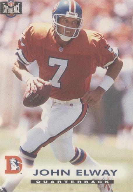 1997 Score Board NFL Experience John Elway #9 - 1 of 2