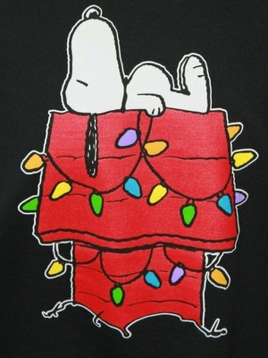 Peanuts Snoopy Christmas Lights Dog House Black Crewneck Sweatshirt Sz 3xl Ebay Peanuts Snoopy Christmas Lights Dog House Black Crewneck Sweatshirt Sz 3xl Ebay