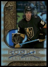 2020-21 Upper Deck Trilogy #RR-13 Dylan Coghlan Rookie Renditions Gold Foil