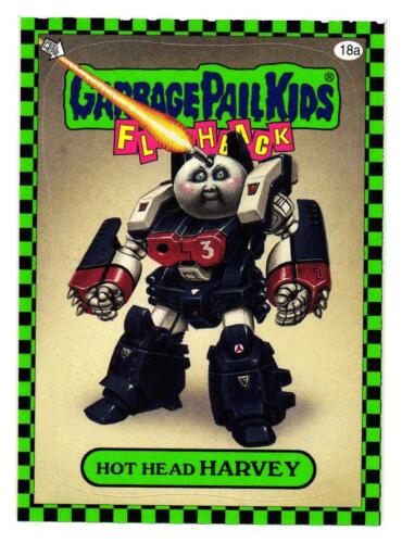 2010 GARBAGE PAIL KINDER FLASHBACK SERIE 1 WÄHLEN SIE IHRE KARTE GRÜNE PARALLELE AUFKLEBER - Bild 71 von 321