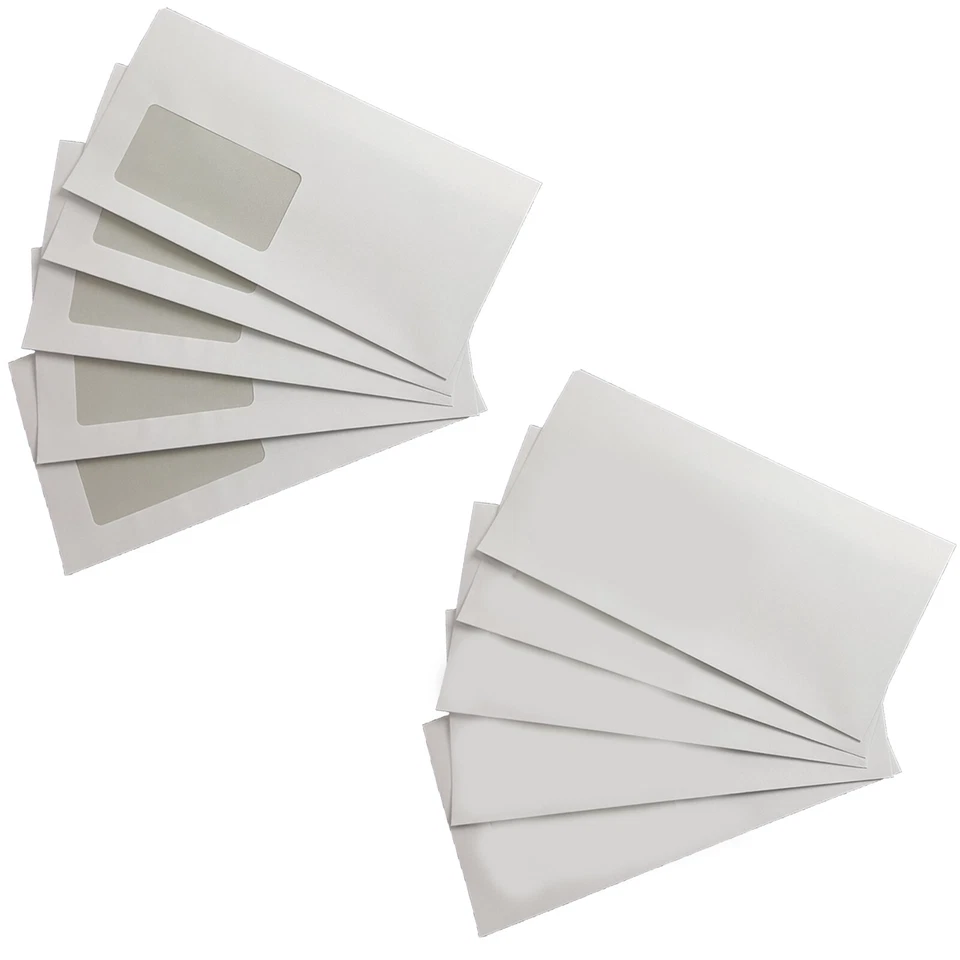 UNBEKANNT Envelopes Envelope With No Window Self Adhesive Din Long Letter Post
