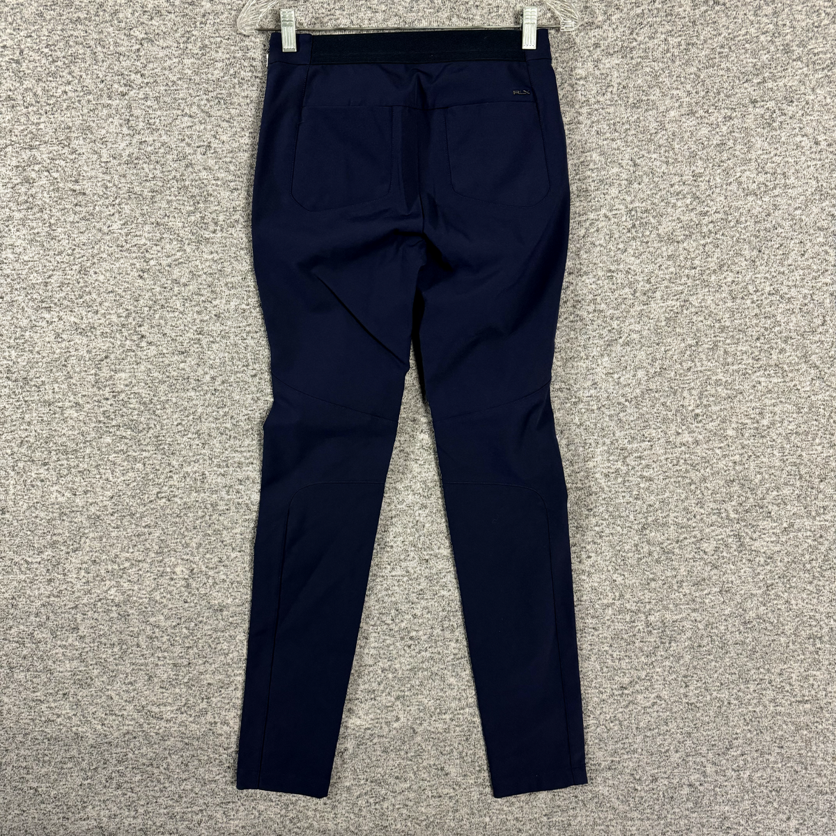 パンツ RLX RalphLauren Women's Nylon Pants 2 RLX Ralph Lauren Women's Size 0 Blue Nylon Slim Leg Side Zip Pants