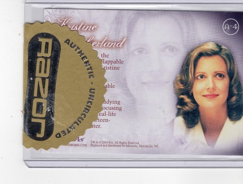 Kristine Sutherland Inkworks Buffy Women of Sunnydale 2004Authentic Autograph A4 - Picture 2 of 2