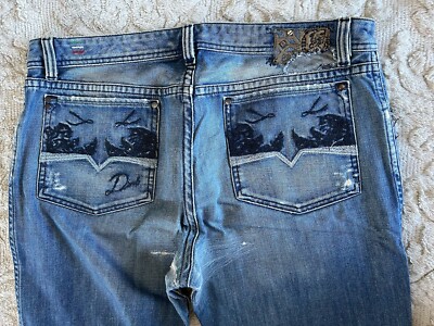 $278 Men's Diesel Zaf Special 38x30 Desirable Fade And $278 Men's Diesel Zaf Special 38x30 Desirable Fade And