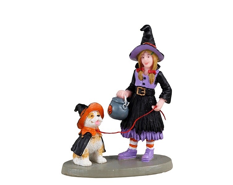 Trick Or Treat Dogs Halloween Costume Mini Fairy Garden Figurine Dollhouse Decor Trick Or Treat Dogs Halloween Costume Mini Fairy Garden Figurine Dollhouse Decor