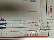 RCA LED TV LED BACKLIGHT FOUR STRIPS IC-B-KJAB40D486 FROM LRK40G45RQD