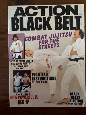 Action Black Belt Martial Arts Magazine March 1975 Vol 1 No 5 Bob Wall RARE.