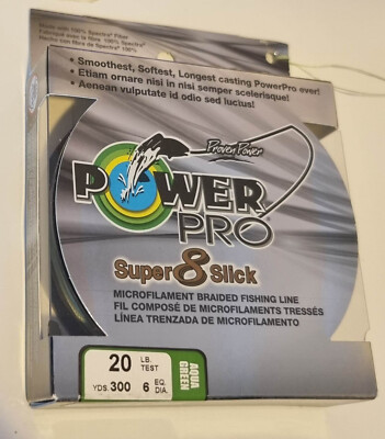 Power Pro Super Slick Braided Line - Fish Like a Pro: Rods, Reels