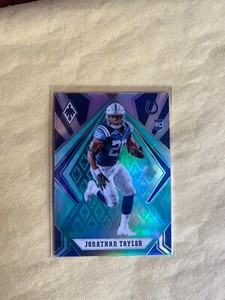 2020 Phoenix Jonathan Taylor RC #'d /175 TEAL #118 Rookie Parallel 1