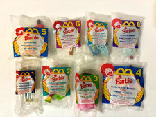 1994 McDonald's/Mattel Barbie Happy Meal Toys- NEW- Set of 8