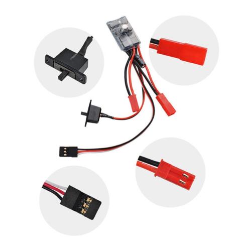 ESC 10A Brushed Two Way Motor Speed Controller For 1/16 1/18 1/24 RC Car Model - Picture 8 of 9