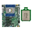 AMD EPYC 7452+Supermicro H11SSL-i 32cores 64threads 2.35 GHz motherboard+ CPU