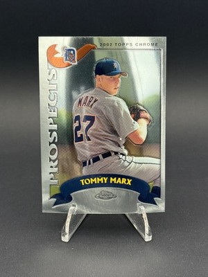 2002 Topps Traded & Rookies #T132 Tommy Marx Chrome (RC)