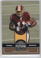 2008 Bowman Fabric of the Future Relics Gold 48/100 Devin Thomas #DT 4e8