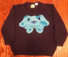 Blues Clues childs 5T sweater Nick Junior brand Vintage