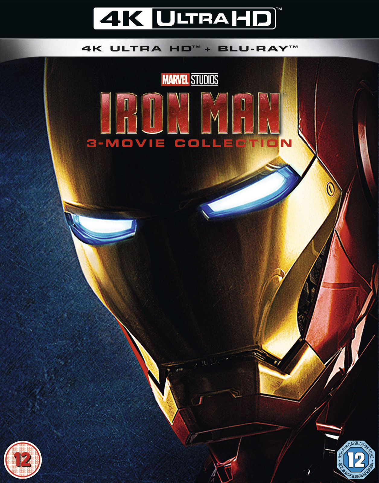 Iron Man 1-3 (4K UHD Blu-ray) Kate Mara James Badge Dale William Sadler