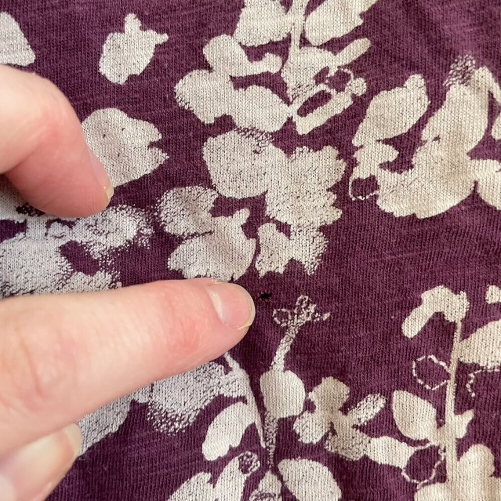 LUCKY BRAND Plus Size Split Neck Embroidered Peas… - image 12