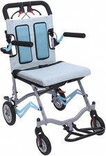 Garvee Folding Portable Wheelchair for Seniors,Lightweight 16" Transport Chair