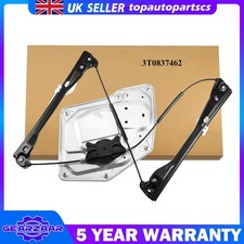 FOR SKODA SUPERB MK2 FRONT RIGHT WINDOW REGULATOR DRIVER SIDE WITH PANEL 2008-15