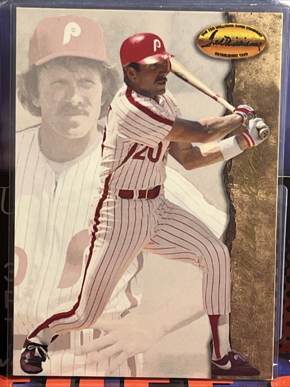 1994 Ted Williams Mike Schmidt Philadelphia Phillies #75