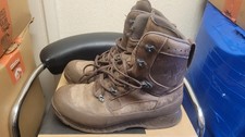 Haix Boots Combat High Goretex In Brown Size UK 10 M