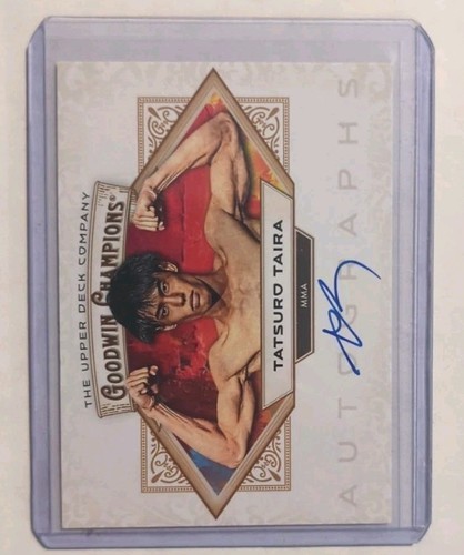 2025 Upper Deck Goodwin Champions Horizontal Tatsuro Taira Auto