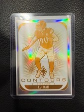 2025 Panini Phoenix - Contours T.J. Watt #27 Pittsburgh Steelers DPOY FUTURE HOF