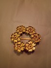 Floral Gold Scarf Piece — photo 1