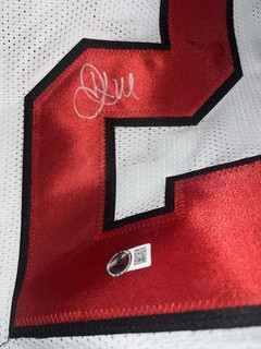 NFL Auto / Signed Jersey Autograph COA BAS Atlanta Falcons Jamal Anderson