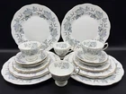 Royal Albert Silver Maple 5 Piece Place Setting x 4 Bone China England 20 Pieces