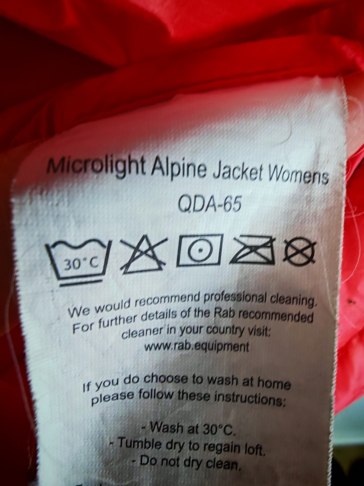 Rab Women's Microlight Alpine Down Jacket Dark Grey Size UK 16 Puffer image 6