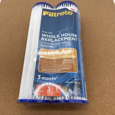 2 Filtrete 3M Standard Whole House Water Filter Replacement Filtration  NEW