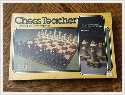 Cardinal Chess Teacher Set No 245 Factory-Sealed Learning Chess Set 1979