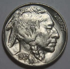 1937 Indian Head Five Cents Buffalo Nickel - See Pics - No Reserve!