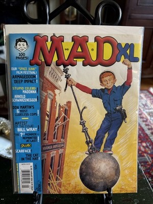 MAD XL Magazine December 2004 Illustrated Humor Celebrities Bill Wray Don Martin